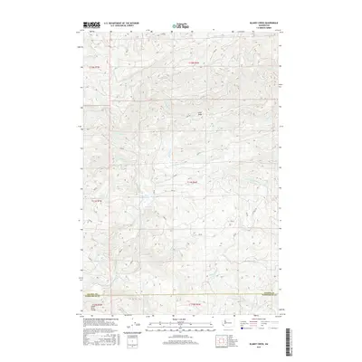 2017 Map of Blaney Creek, 2017 Print