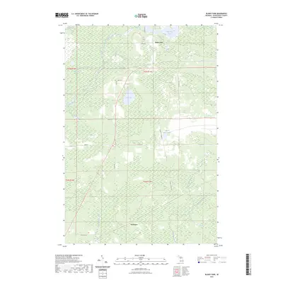 2023 Map of Blaney Park, 2023 Print