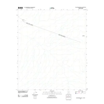 2011 Map of Blankenship Well, 2011 Print