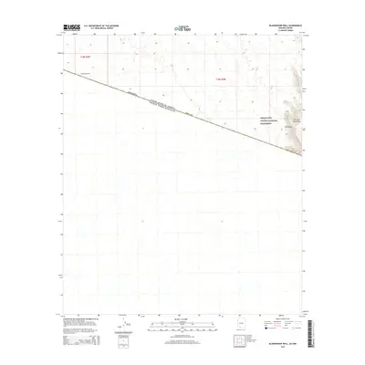 2014 Map of Blankenship Well, 2014 Print