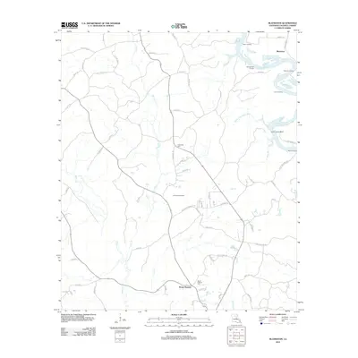 2012 Map of Blankston, 2012 Print