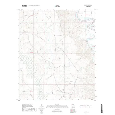 2018 Map of Blankston, 2018 Print