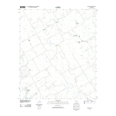 2010 Map of Blanton, 2010 Print