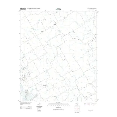 2012 Map of Blanton, 2012 Print
