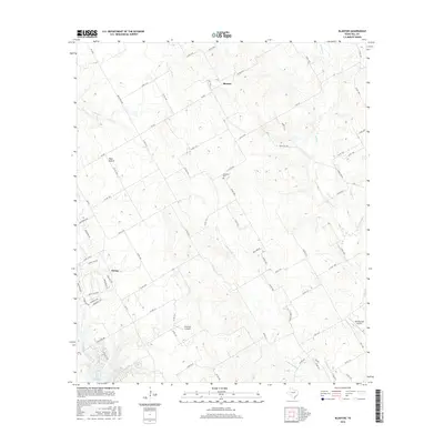 2016 Map of Blanton, 2016 Print