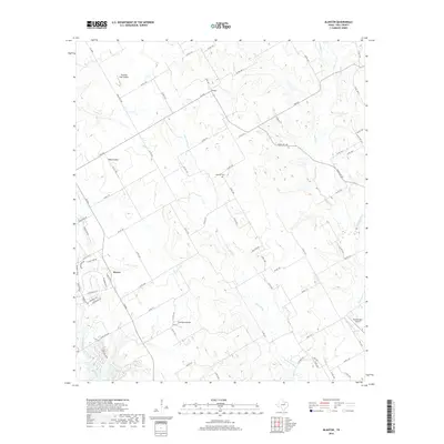 2019 Map of Blanton, 2019 Print