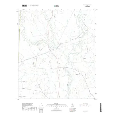 2019 Map of Bleakwood, 2019 Print