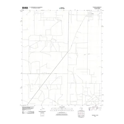 2010 Map of Bledsoe, 2010 Print