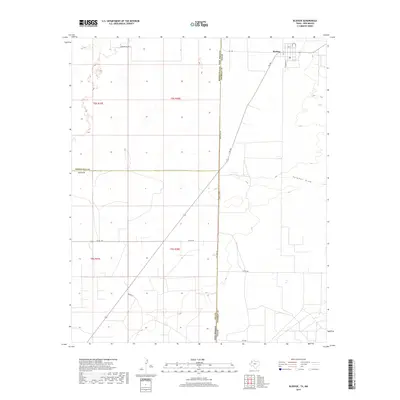 2019 Map of Bledsoe, 2019 Print