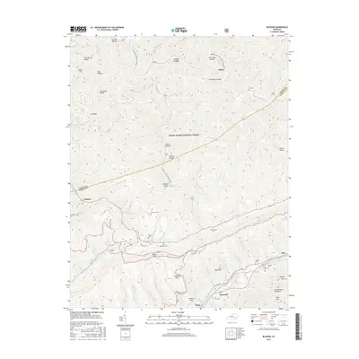 2016 Map of Bledsoe, 2016 Print