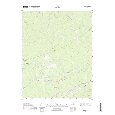 2019 Map of Bledsoe, 2019 Print
