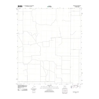 2010 Map of Bledsoe NE, 2010 Print