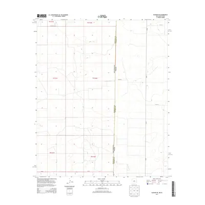 2013 Map of Bledsoe NE, 2013 Print