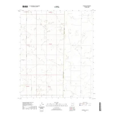 2020 Map of Bledsoe NE, 2020 Print