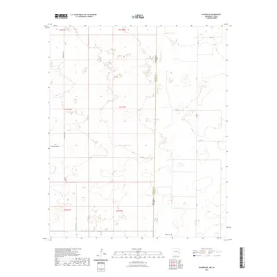 2023 Map of Bledsoe NE, 2023 Print