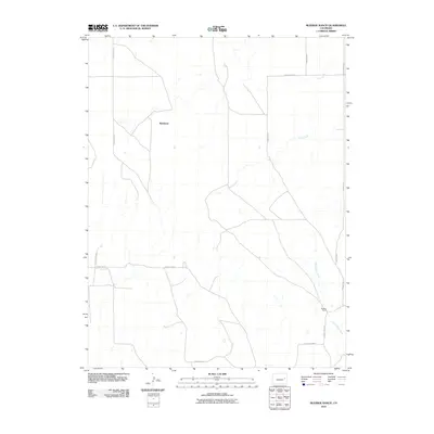 2010 Map of Bledsoe Ranch, 2010 Print