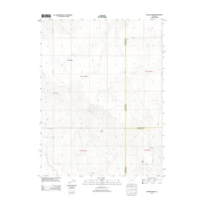 2013 Map of Bledsoe Ranch, 2013 Print