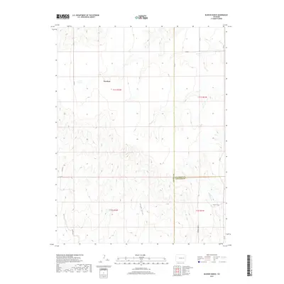 2019 Map of Bledsoe Ranch, 2019 Print