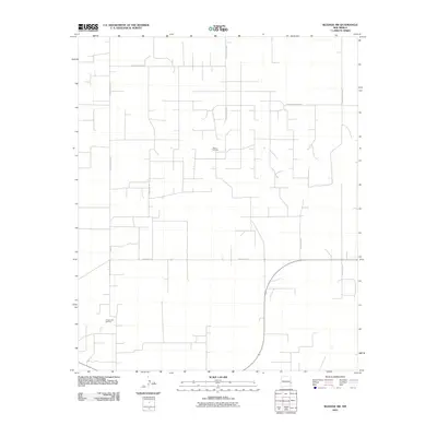 2010 Map of Bledsoe SW, 2010 Print
