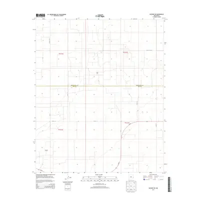 2013 Map of Bledsoe SW, 2013 Print