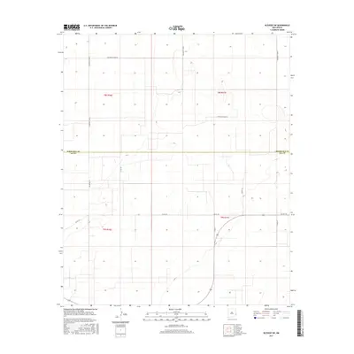2017 Map of Bledsoe SW, 2017 Print