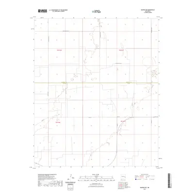 2023 Map of Bledsoe SW, 2023 Print