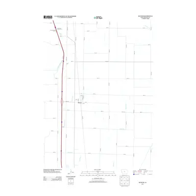 2013 Map of Blencoe, 2013 Print