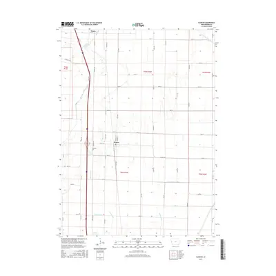 2015 Map of Blencoe, 2015 Print