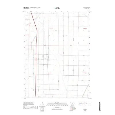 2018 Map of Blencoe, 2018 Print