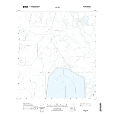 2019 Map of Blessing SE, 2019 Print