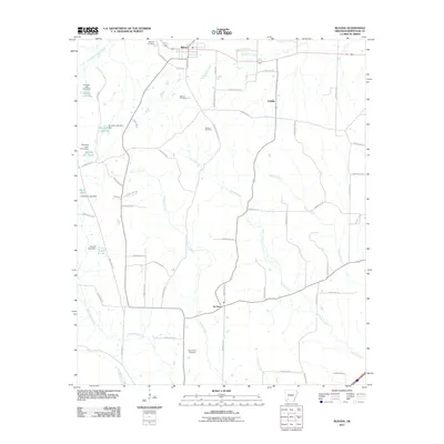 2011 Map of Blevins, 2011 Print