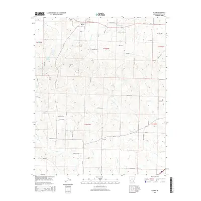2014 Map of Blevins, 2014 Print