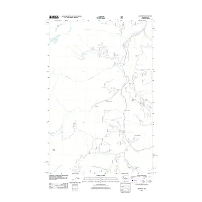 2011 Map of Blewett, 2011 Print