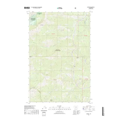 2020 Map of Blewett, 2020 Print