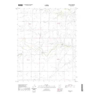 2023 Map of Blind Gap, 2023 Print