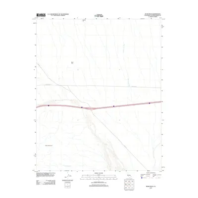 2012 Map of Blind Hills, 2012 Print