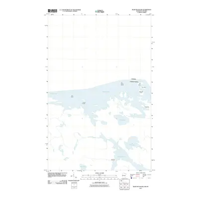 2011 Map of Blind Pig Island, 2011 Print