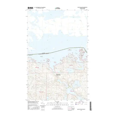 2016 Map of Blind Pig Island, 2016 Print