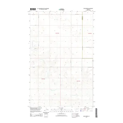 2014 Map of Blink Springs, 2014 Print