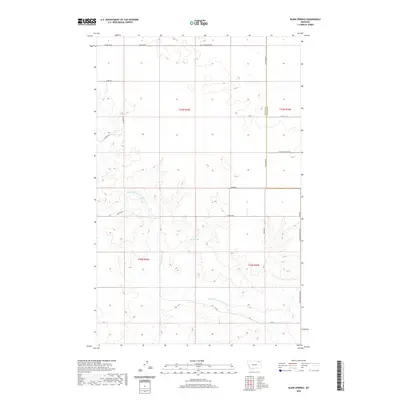 2020 Map of Blink Springs, 2020 Print