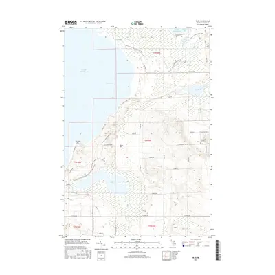 2017 Map of Bliss, 2017 Print