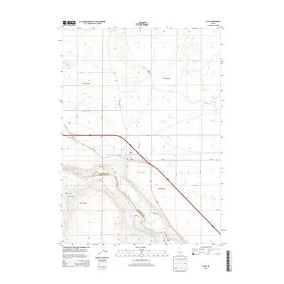 2013 Map of Bliss, 2013 Print