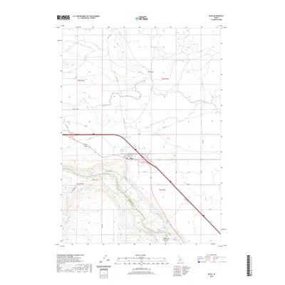 2020 Map of Bliss, 2020 Print