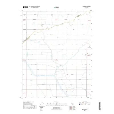 2018 Map of Bliss Ranch, 2018 Print