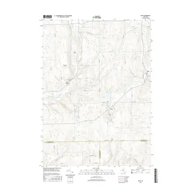 2016 Map of Bliss, 2016 Print