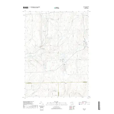 2019 Map of Bliss, 2019 Print