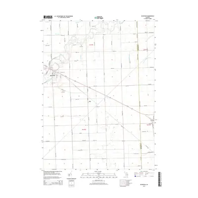 2014 Map of Blissfield, 2014 Print
