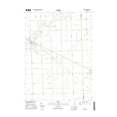 2017 Map of Blissfield, 2017 Print