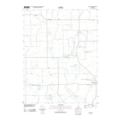 2010 Map of Blocher, 2010 Print