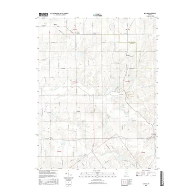 2016 Map of Blocher, 2016 Print
